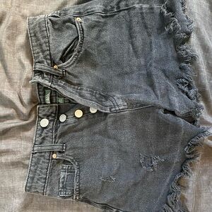 Wild Fable Black Jean Shorts